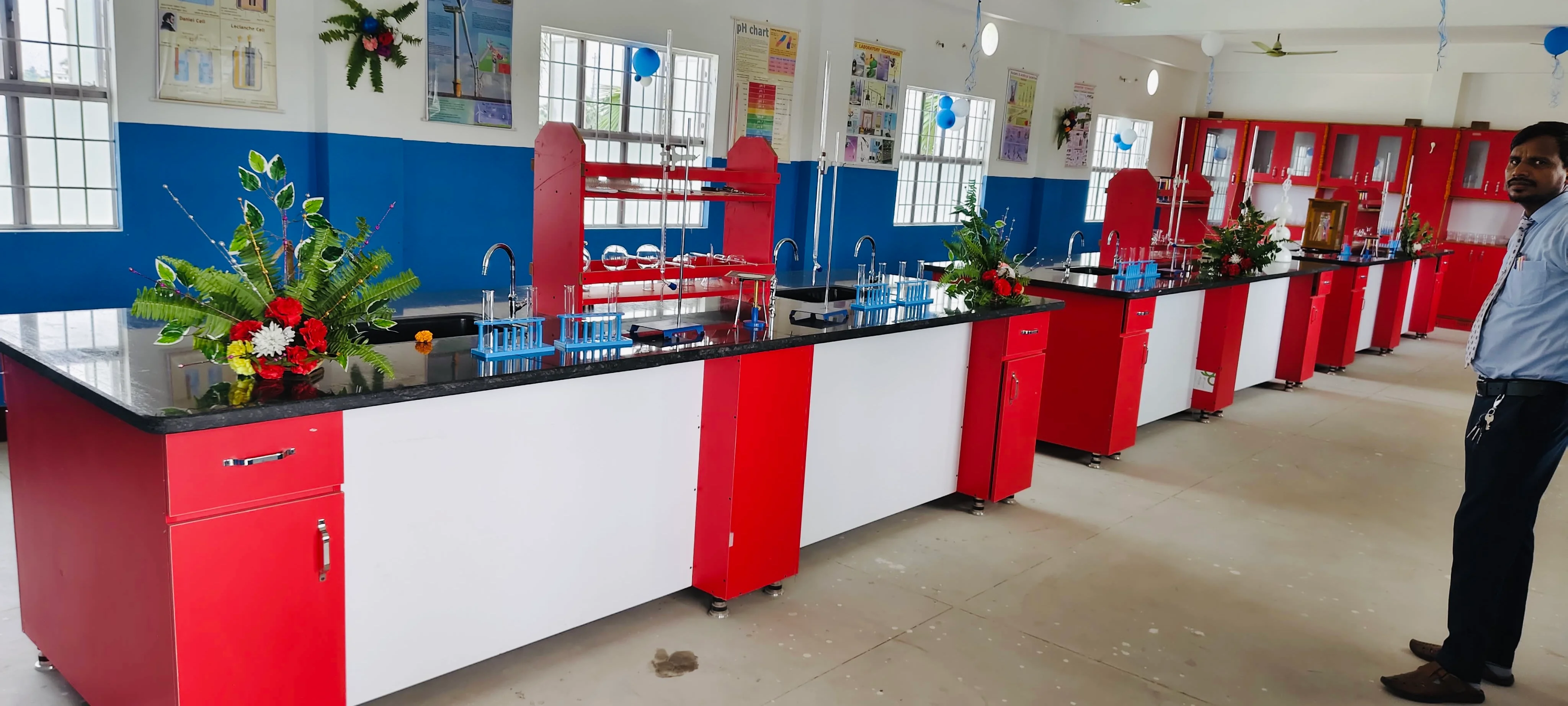Upgraded Science Laboratories & Smart Classrooms Ready